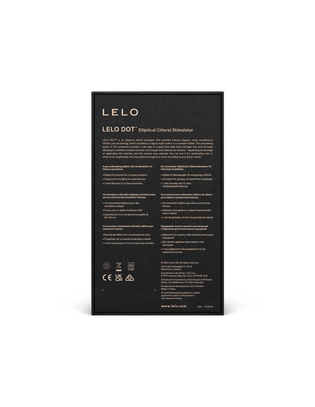 LELO DOT 陰蒂尖頭震動按摩器陰-粉紫