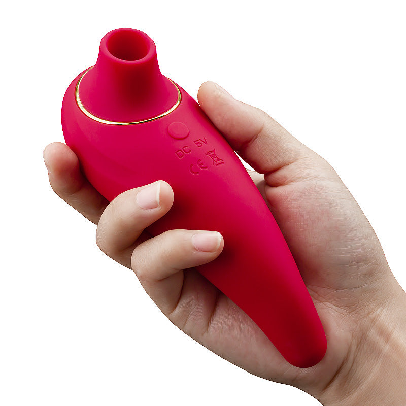 MYTOYS SEAHORSE 乳頭陰蒂吸吮器 - 紅色