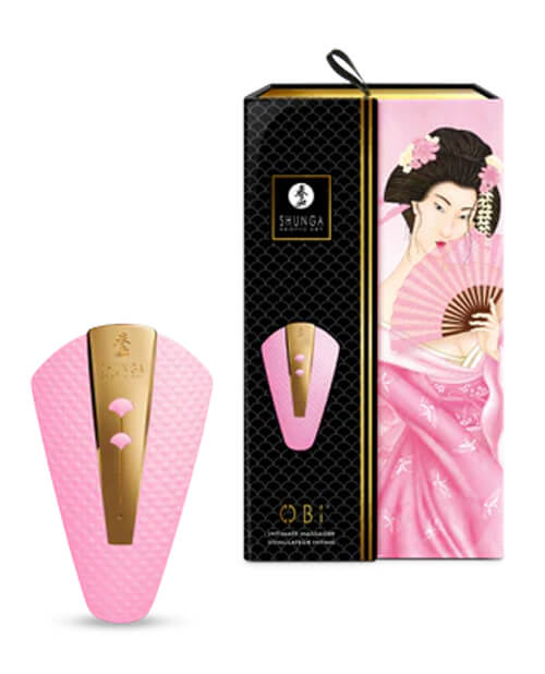 Shunga Obi 陰蒂高潮完美按摩器-粉紅色