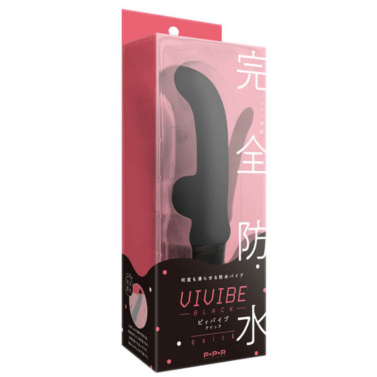 EXE-完全防水VIVIBE Quick Vibrator 迅捷電動按摩棒-黑色