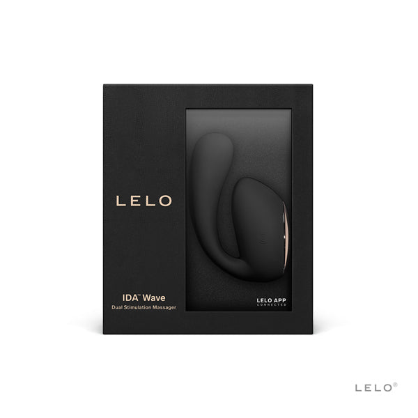 LELO IDA WAVE 雙頭刺激按摩器 黑色