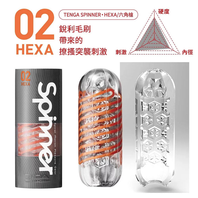 TENGA SPINNER 02 HEXA