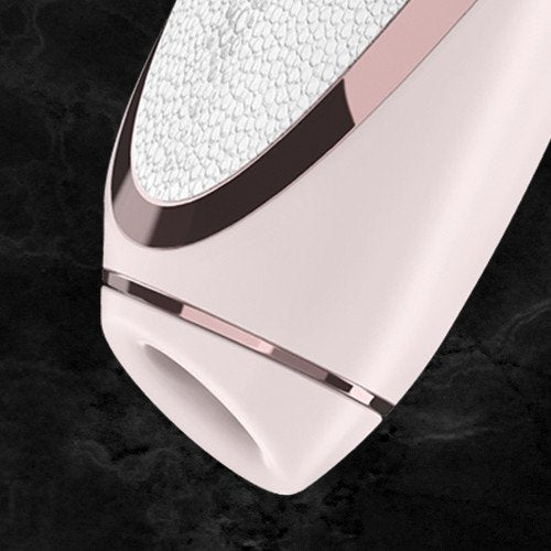 Satisfyer Luxury 幸福吸吮震動器 玫瑰金白