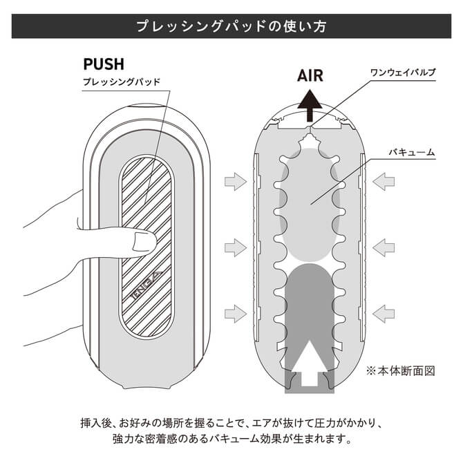 Tenga-FLIP 0 (ZERO) GRAVITY 電動飛機杯-黑色