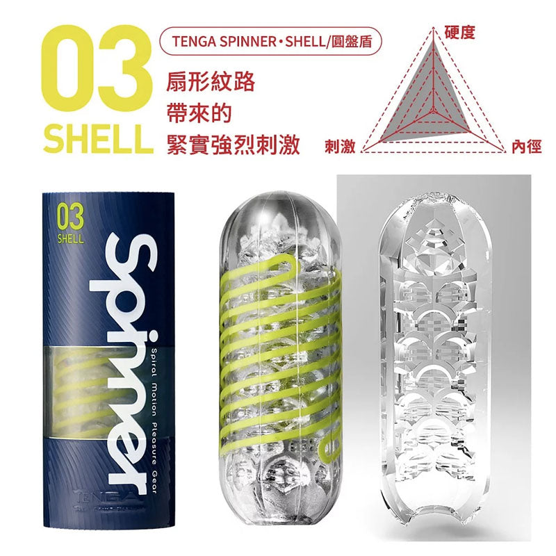 TENGA SPINNER 03 SHELL