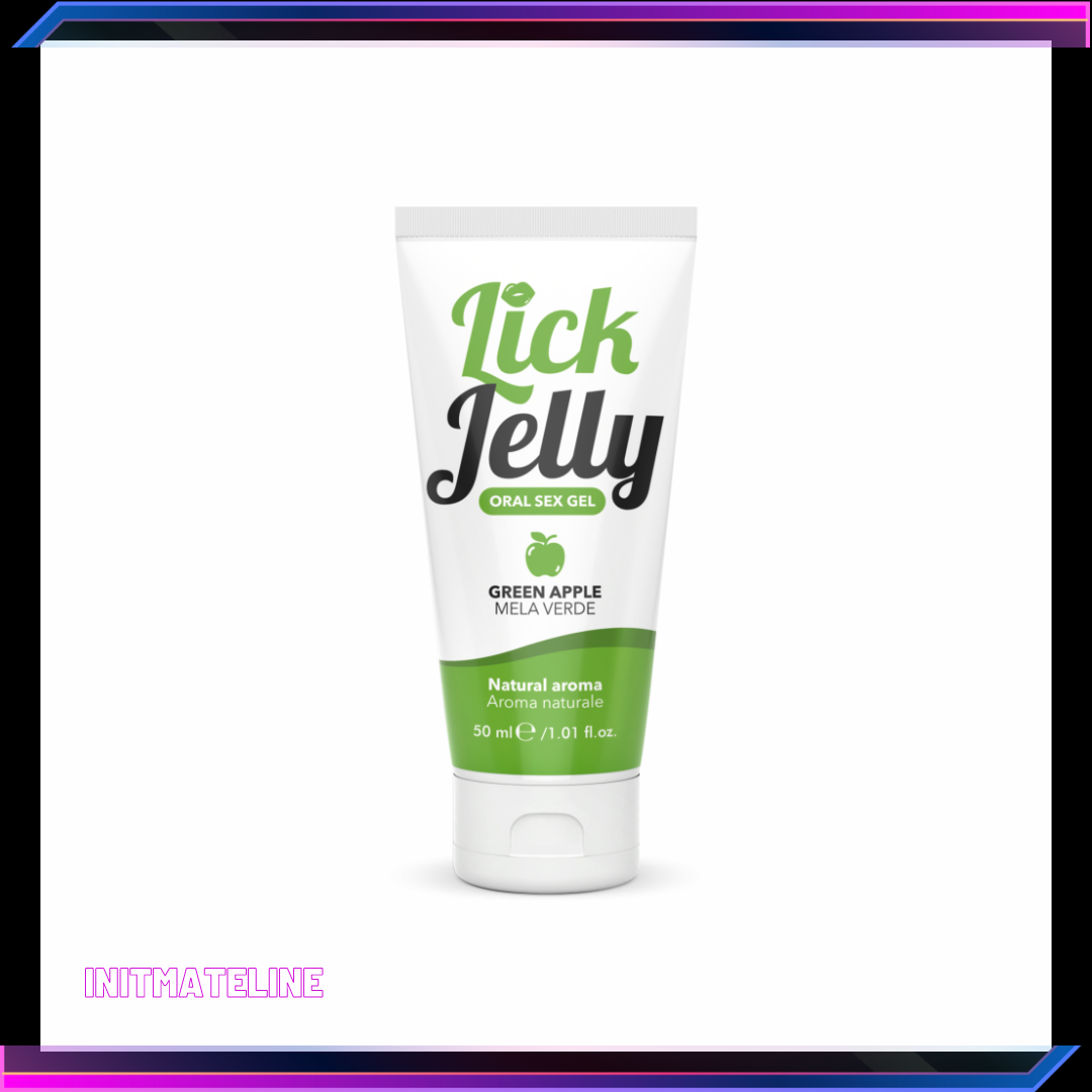 Intimateline Lick Jelly Green Apple 青蘋果水性口交潤滑液 -50ml