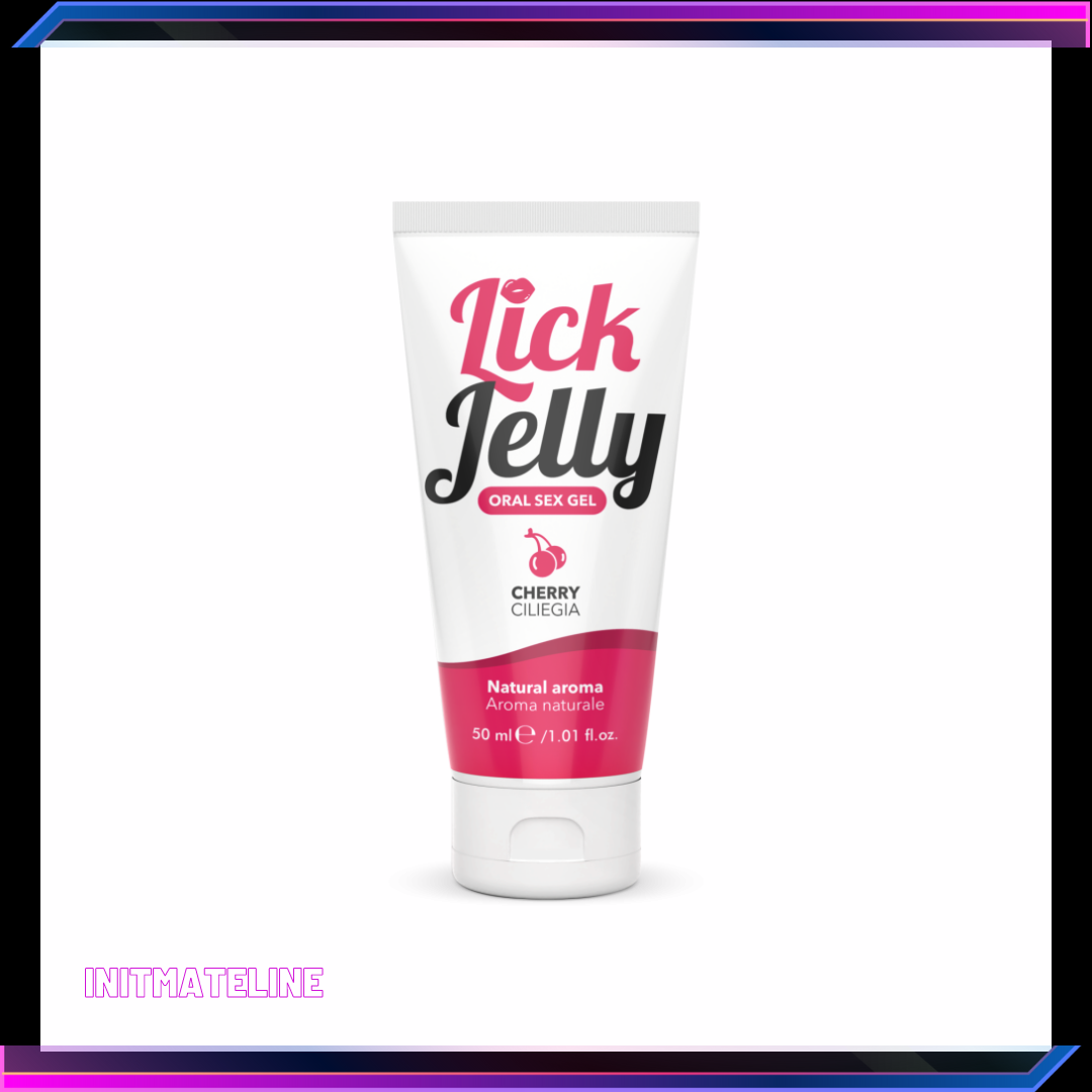 Intimateline Lick Jelly Cherry 車厘子水性口交潤滑液 -50ml