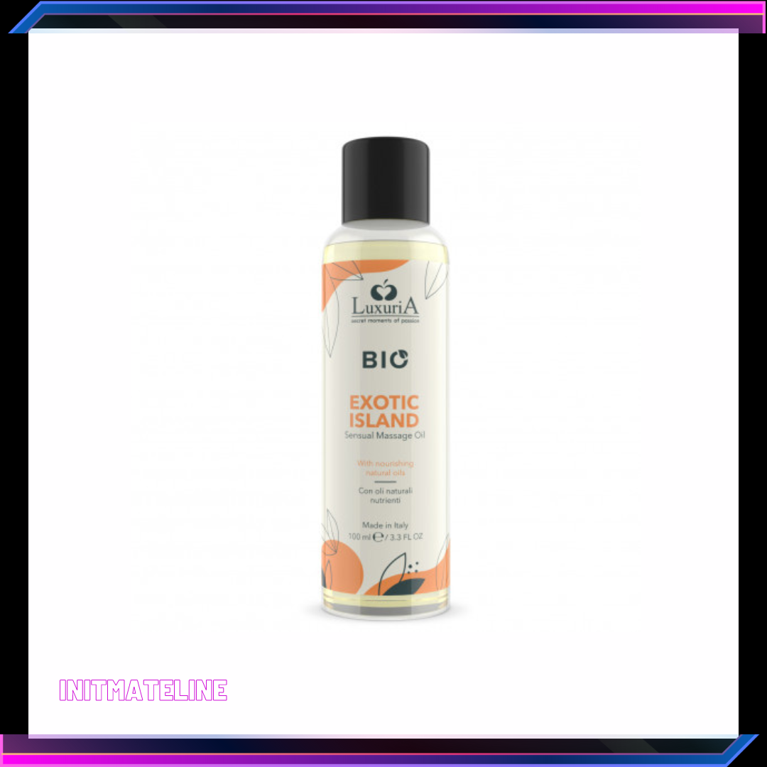 intimateline Luxuria BIO Oil Exotic Island MASSAGE OILS 100 ml