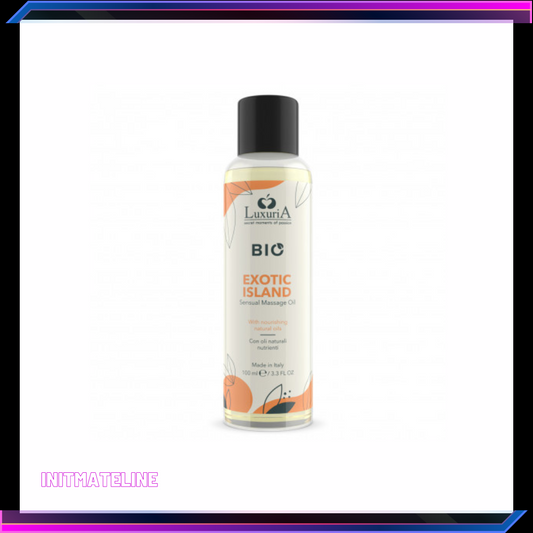 intimateline Luxuria BIO Oil Exotic Island MASSAGE OILS 100 ml