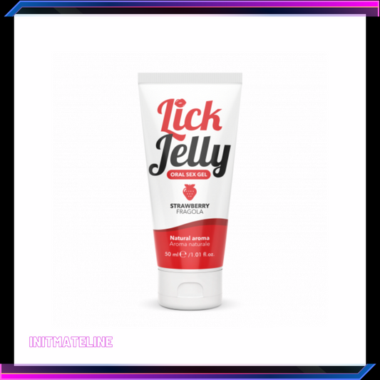 Intimateline Lick Jelly Strawberry 士多啤梨水性口交潤滑液 -50ml